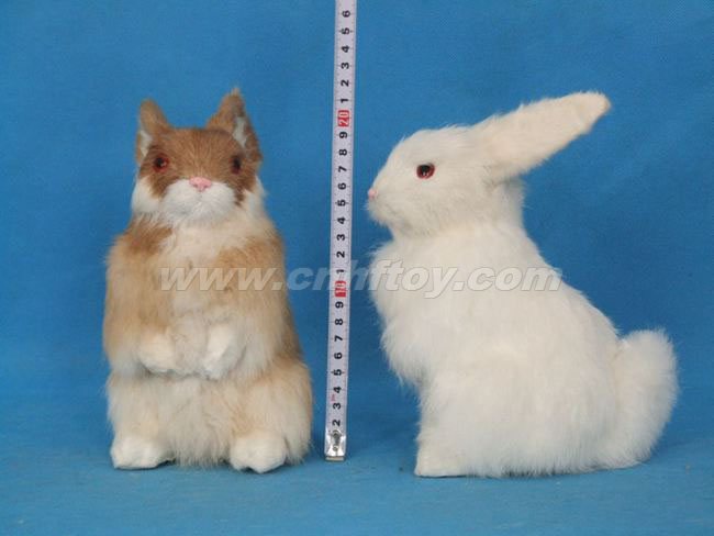 皮毛玩具兔：T055菏�珊惴狡っ�工�品有限公司