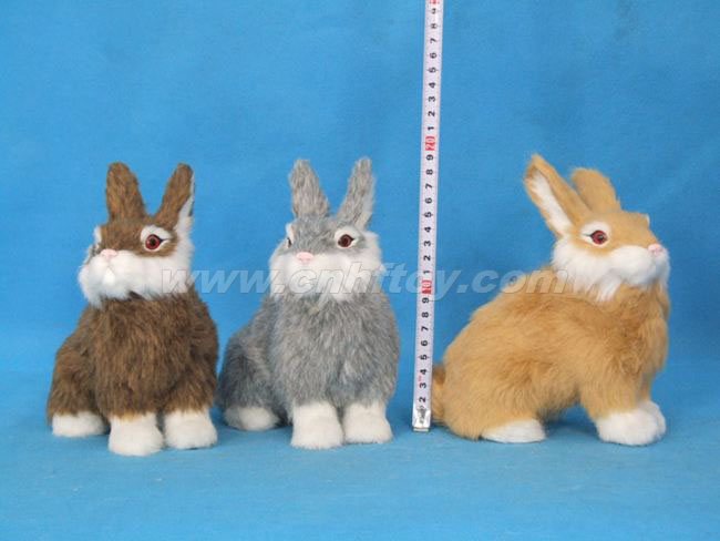 皮毛玩具兔：T056菏�珊惴狡っ�工�品有限公司